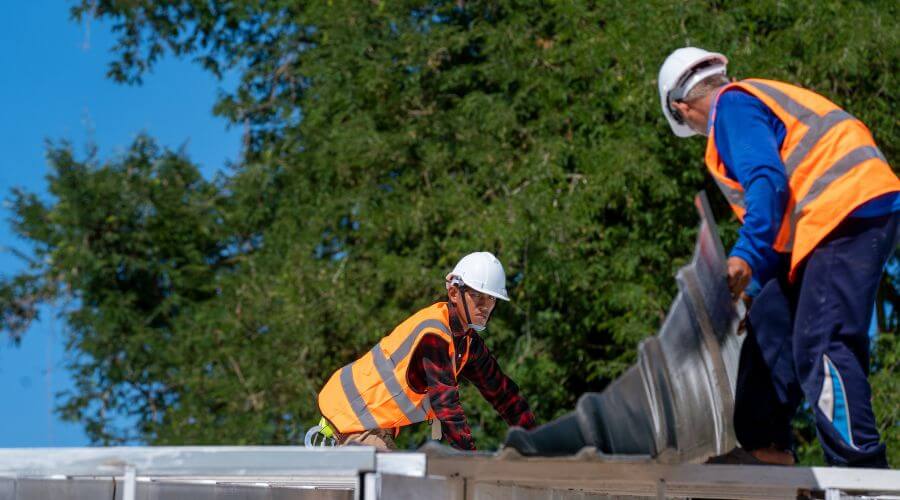 Professional new roof installation services in Almont, CO